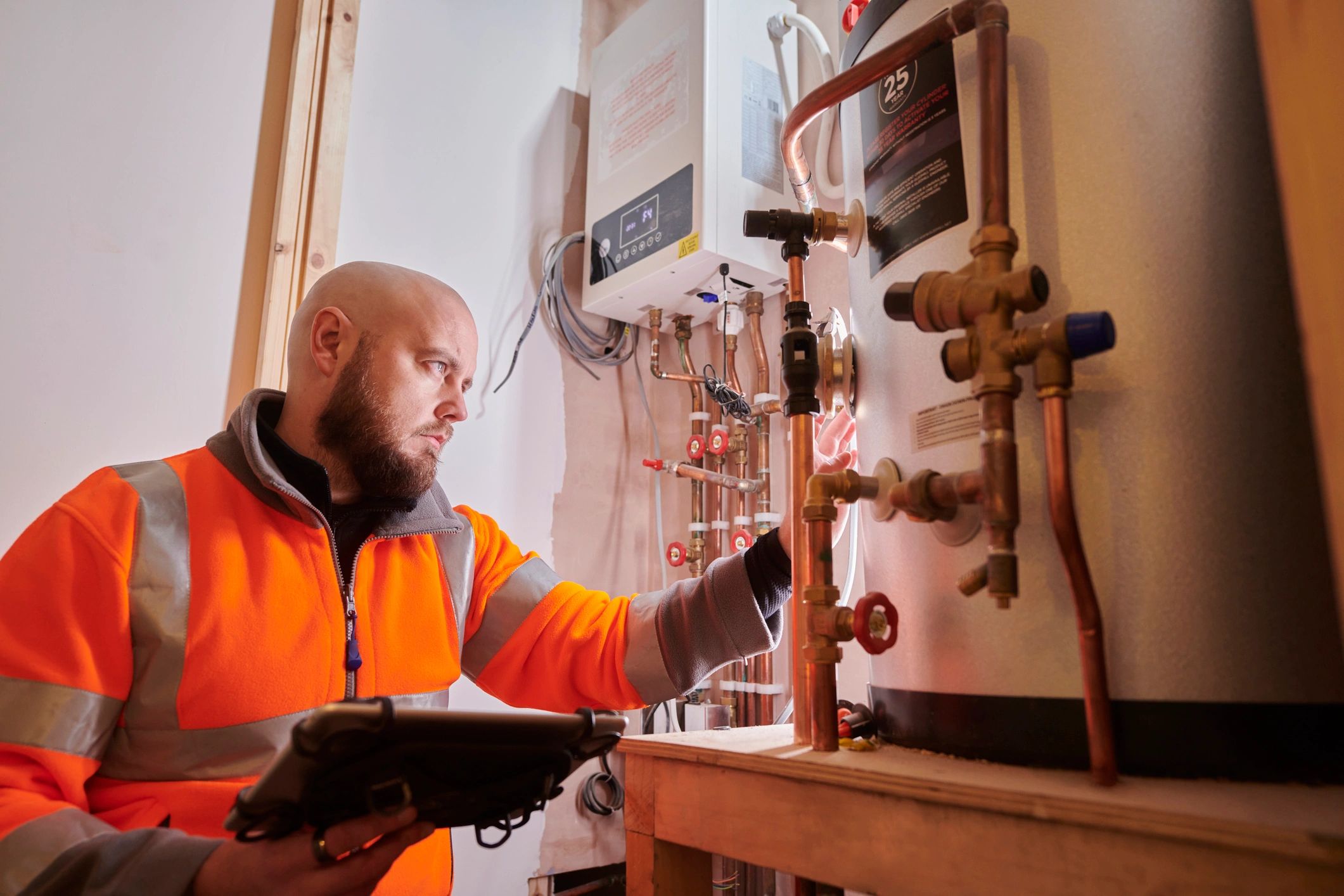 water heater installation