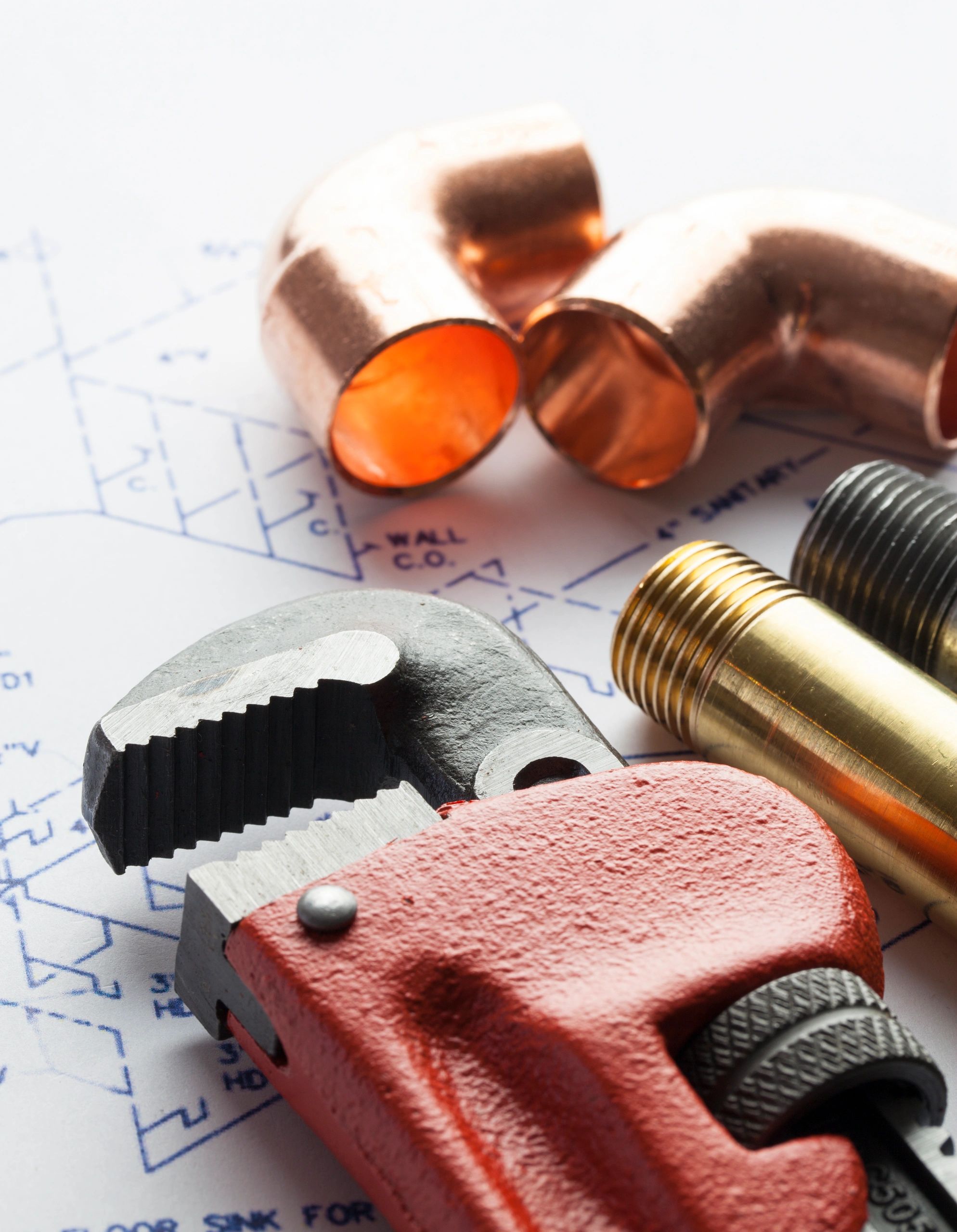 Professional plumbing toolkit
